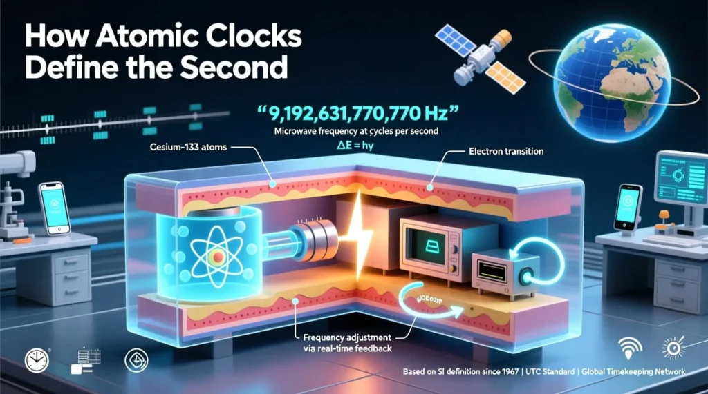 How Do Atomic Clocks Work to Set World Standard Time